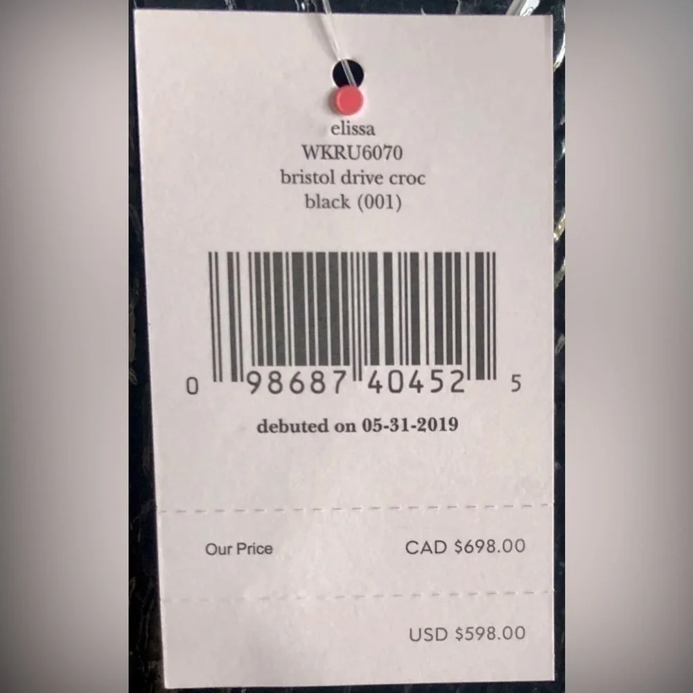 Kate Spade Elissa Croc Embossed Laptop Bag - Picture 15 of 15